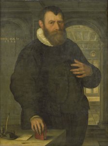 Porträt von Bartholomeus van der Wiere (1534-1603)