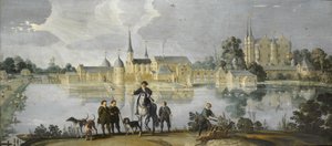 Schloss Frederiksborg, Kopenhagen, Dänemark, ca. 1590-1610 von Jan Claeszen van Wijck