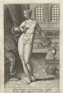 Tod der Kleopatra von Jan Collaert (II)