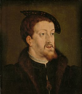 Porträt von Karl V., Heiliger Römischer Kaiser