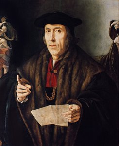 Porträt eines Mannes, möglicherweise Richter John More, Vater von Sir Thomas More von Jan Cornelisz Vermeyen