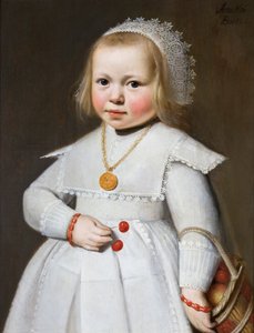Porträt eines zweijährigen Mädchens