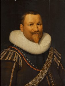 Porträt von Pieter Pietersz Hein (1577-1629) von Jan Daemen Cool (workshop of)