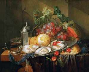 Stillleben mit Frühstück von Jan Davidsz de Heem