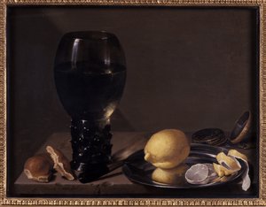 Stillleben mit Weinglas von Jan Davidsz de Heem