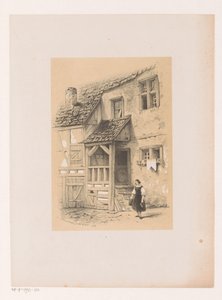 Fassade eines Wohnhauses