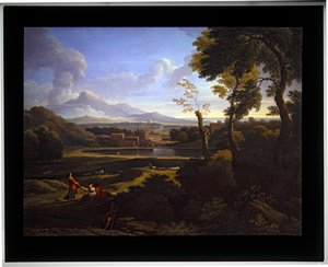 Zwei Landschaften, undatiert von Jan Frans van (1662 1749) Bloemen