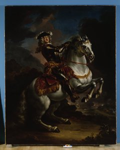 Kurfürst Johann Wilhelm von Pfalz-Neuburg zu Pferd
