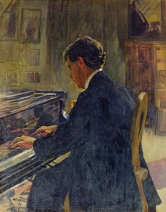 Porträt von Joseph Hofman, 1912