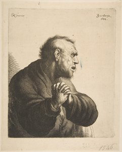 Ein trauernder Mann, 1634