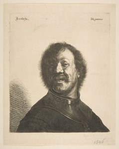 Lachender Mann in einem Harnisch, 1620-40