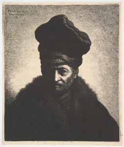 Porträt eines Mannes, nach Rembrandt, 1633