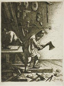 Der Zimmermann von Jan Georg van Vliet
