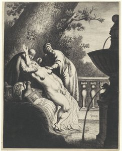 Susanna und die Ältesten von Jan Gillisz. van Vliet