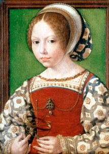 Ein kleines Mädchen, um 1520