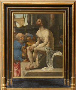 Die Verspottung Christi, 1527 von Jan Gossaert