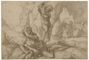 Herkules und Cacus von Jan Gossart