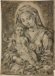 Madonna mit Kind von Jan Gossart