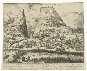 Ansicht von Misithra von Jan Griffier (I)