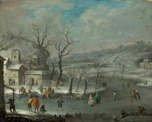 Holländische Winterlandschaft