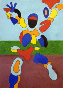 Der Athlet, der im Moment seines Triumphs zerfällt, 2007 von Jan Groneberg