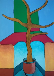 Der Bonsai wurde nicht gegossen, 2009 von Jan Groneberg