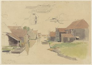 Studien von Häusern in der Vinkenbuurt, Amsterdam von Jan H.L. Hanau