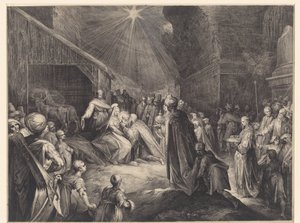Anbetung der Könige von Jan Harmensz. Muller