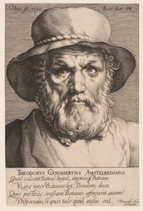Dirck Volkertsz. Coornhert von Jan Harmensz. Muller