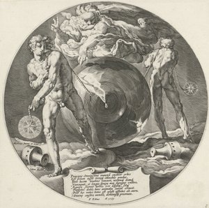 Gottes Geist schwebt über dem Wasser