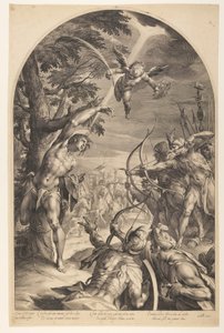 Martyrium des Heiligen Sebastian von Jan Harmensz. Muller