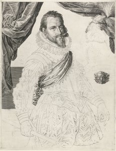 Porträt von König Christian IV. von Dänemark und Norwegen von Jan Harmensz. Muller