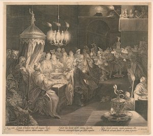 Das Festmahl des Belsazar von Jan Harmensz Muller