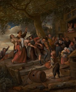 Ein Schwein gehört in den Stall, ca. 1673-5