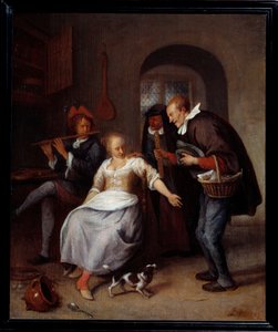 Ein vergesslicher Händler von Jan Havicksz. Steen