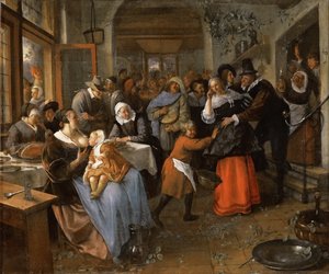Der betrogene Bräutigam von Jan Havicksz. Steen