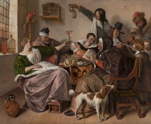Wie man es hört, so singt man es von Jan Havicksz. Steen