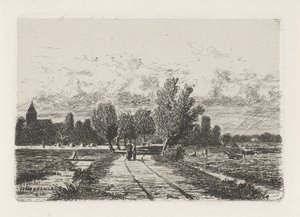 Polderlandschaft von Jan Heppener