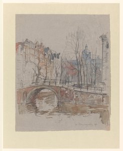 Die Warmoesgracht von Jan Hoynck van Papendrecht