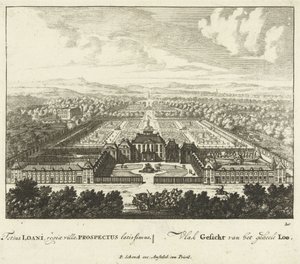 Ansicht des Palastes Het Loo, 1694-97 von Jan I van Call