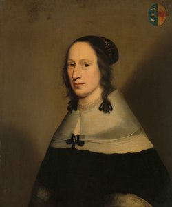 Porträt von Sophia van Overmeer, Ehefrau von Adriaen van Persijn von Jan Jansz. Westerbaen (I)