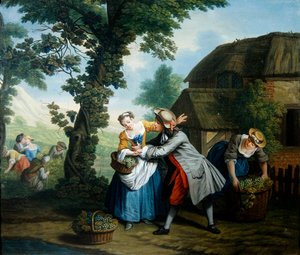 Die vier Jahreszeiten: Herbst von Jan Josef the Elder Horemans