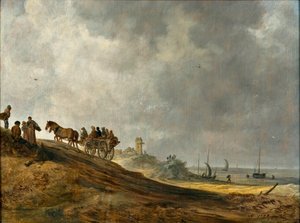 Strandbild von Jan Josephsz van Goyen