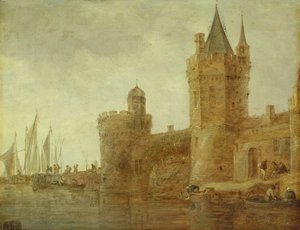 Bollwerk auf Wasser