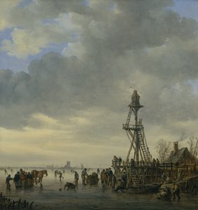 Die Landungsbrücke von Jan Josephsz van Goyen