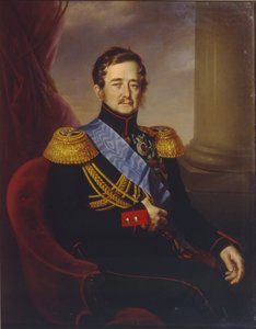 Porträt von Ivan Fyodorovich Paskevich, Graf von Erivan, Vizekönig des Königreichs Polen, 1845