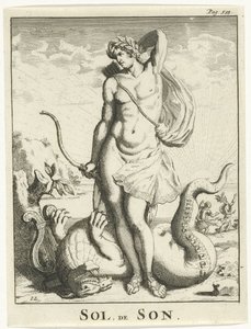 Apollo besiegt Python von Jan Lamsvelt