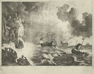 Schiffbruch von Jan Lauwryn Krafft (I)