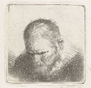 Mann mit Bart von Jan Lievens (possibly)