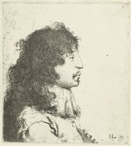 Büste eines jungen Mannes von Jan Lievens